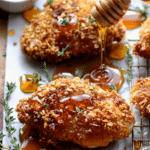 Baked Crunchy Hot Honey Chicken