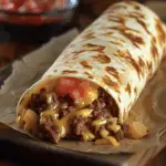 Beef and Cheese Burrito