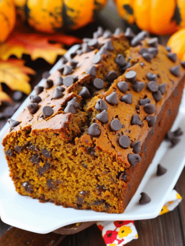 Best Chocolate Chip Pumpkin Bread