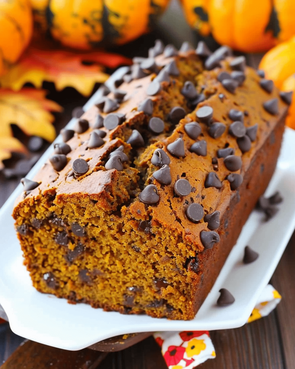 Best Chocolate Chip Pumpkin Bread