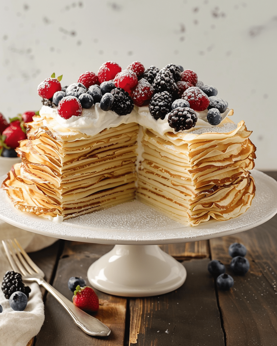 Chantilly Crepe Cake