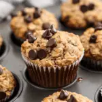 Chocolate Chip Banana Oat Muffins