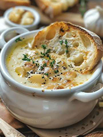 Country French Garlic Soup