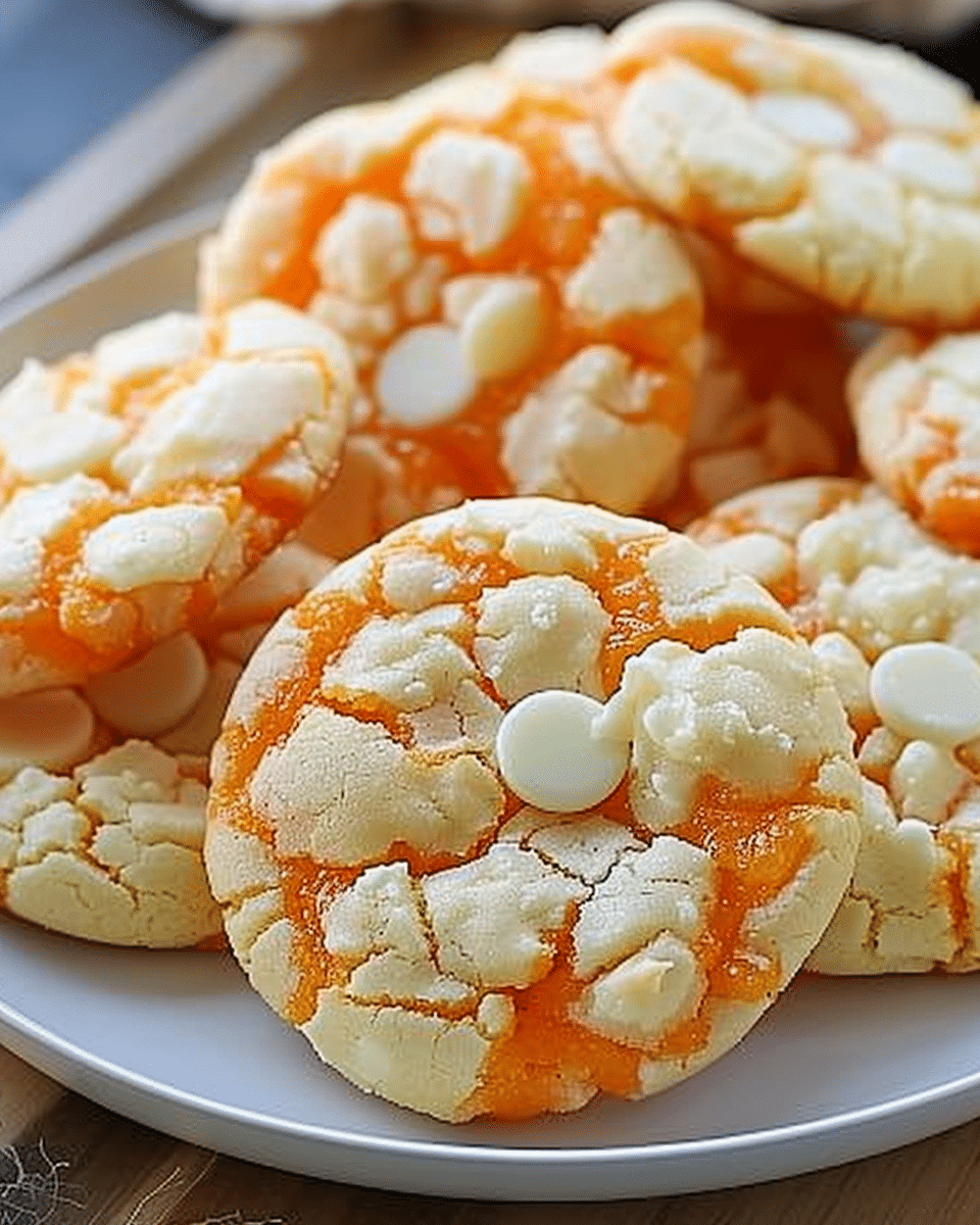 Creamsicle Orange Cookies