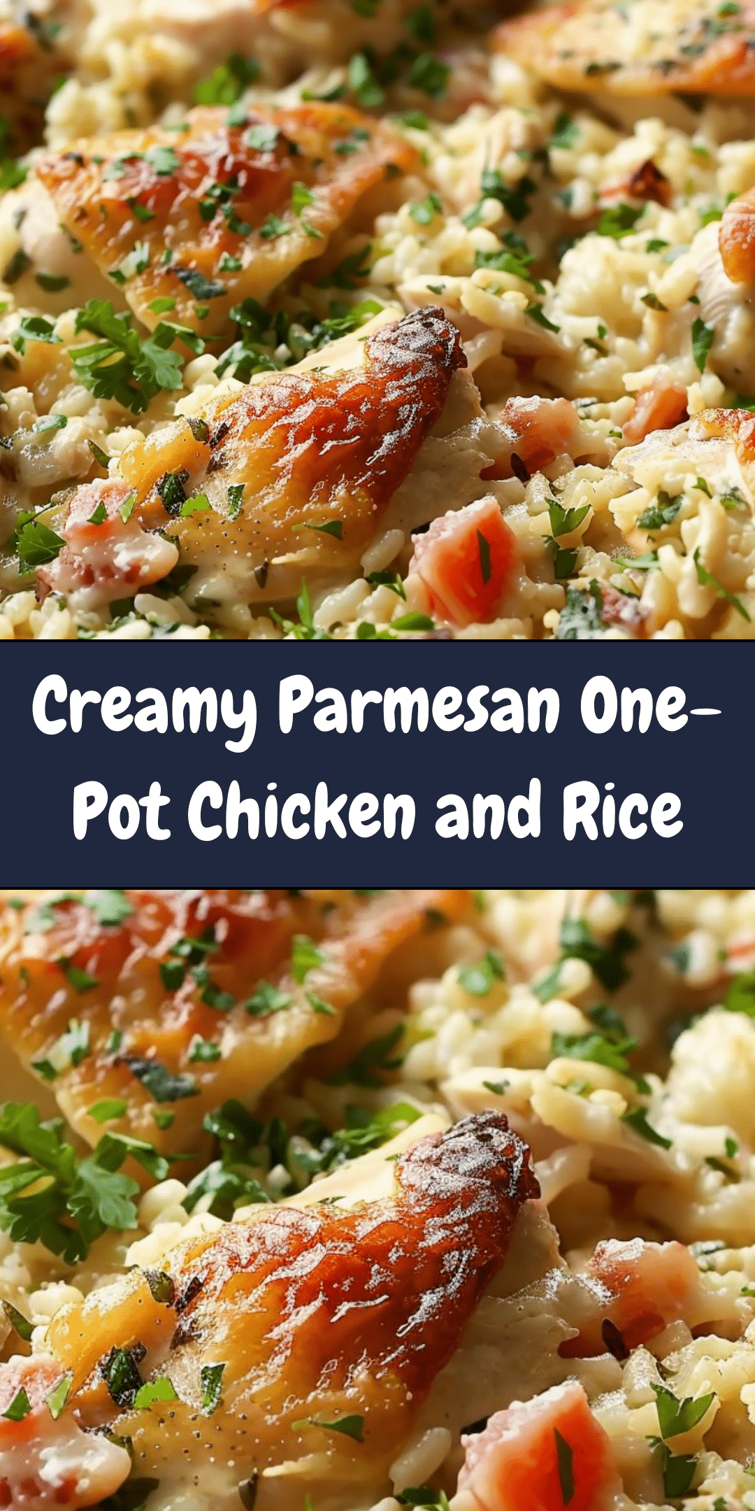 Parmesan Chicken Rice Creamy Parmesan One-Pot Chicken and Rice | Cheryl's Cooking