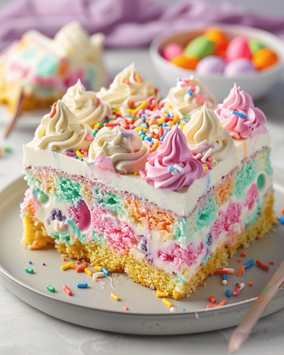 Easter Poke Cake