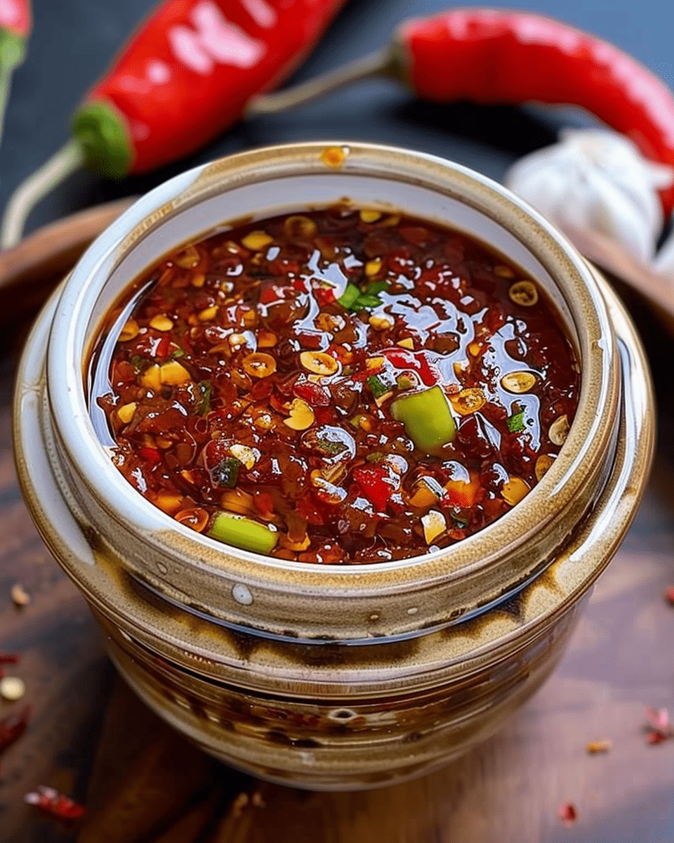 Homemade Chili Garlic Sauce