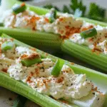 Italian Cream Cheese Stuffed Celery