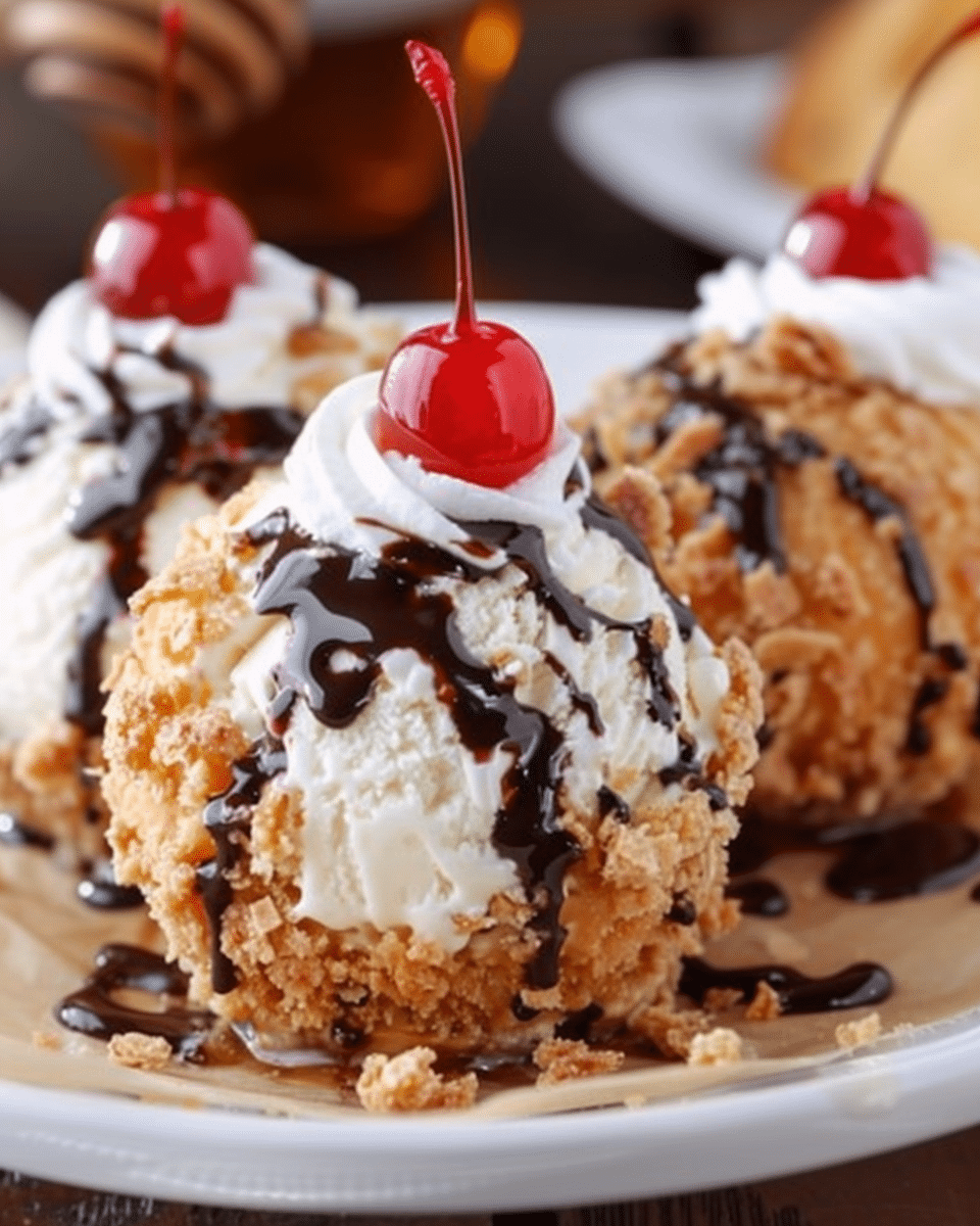 Mexican Fried Ice Cream