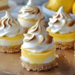 Mini Lemon Meringue Cheesecakes