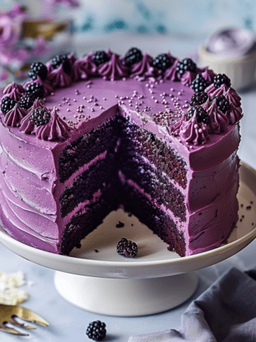 Purple Velvet Cake