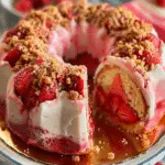 Strawberry Crunch Pound Cake