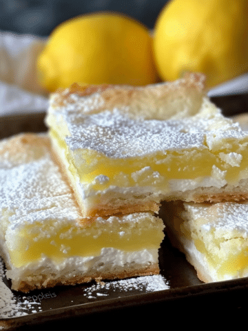 2-Ingredient Lemon Cake Bars