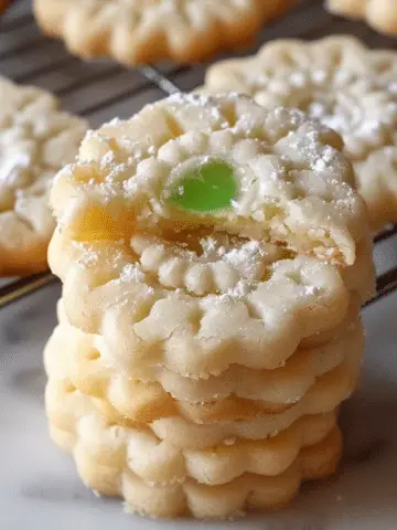 3-Ingredient Shortbread Cookies