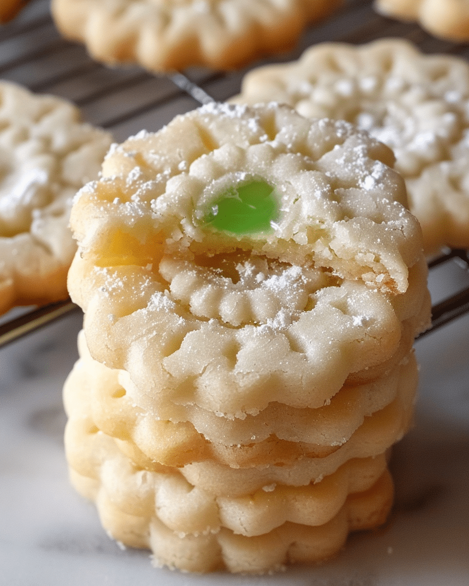 3-Ingredient Shortbread Cookies