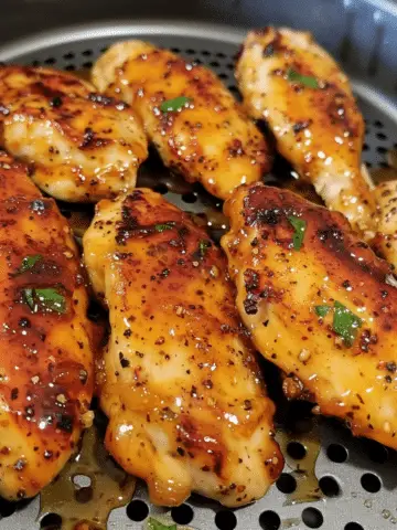 Air Fryer Honey Butter Garlic Chicken Tenders