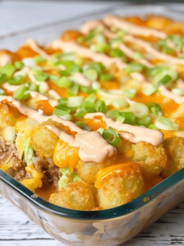 Big Mac Tater Tot Casserole