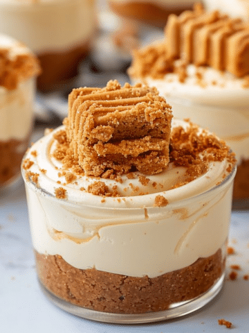 Biscoff Cheesecake Cups