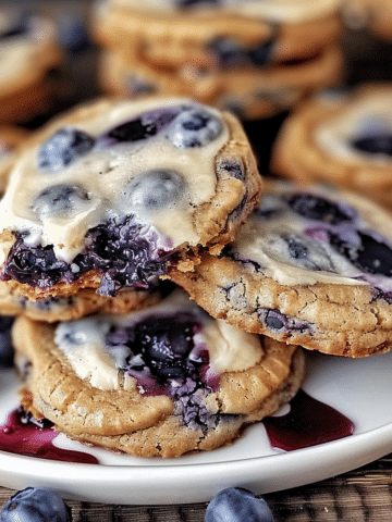 Blueberry Cheesecake Cookies