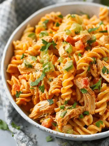 Buffalo Chicken Pasta Salad