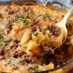 Cabbage and Ground Beef Skillet