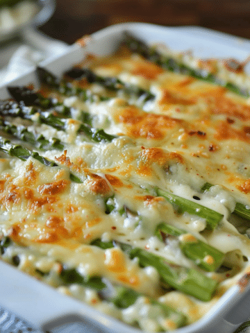 Cheesy Baked Asparagus