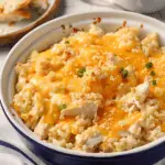 Cheesy Chicken and Rice Casserole