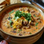 Cheesy Enchilada Chili