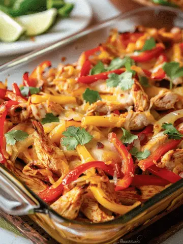 Chicken Fajita Casserole