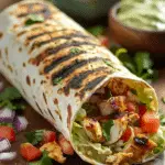 Chipotle Ranch Grilled Chicken Burrito