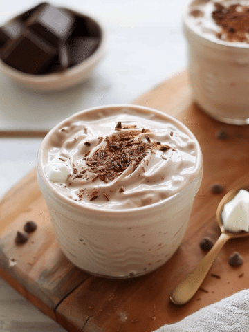 Chocolate Greek Yogurt Mousse