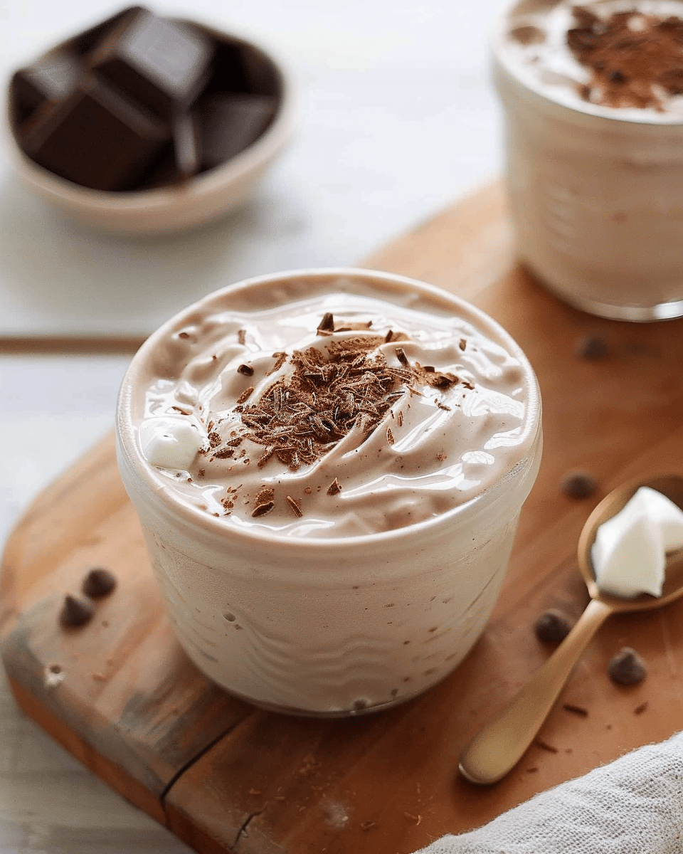 Chocolate Greek Yogurt Mousse