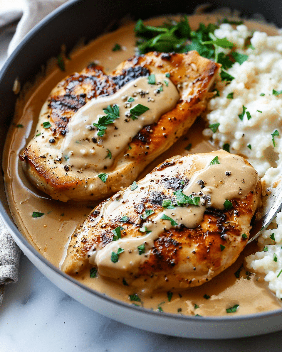 Creamy Garlic Chicken