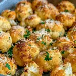 Crispy Parmesan Roasted Cauliflower