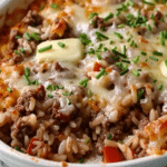 Easy Hamburger Rice Casserole