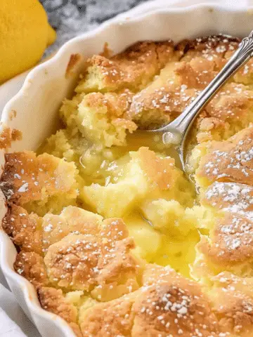 Easy Lemon Cobbler