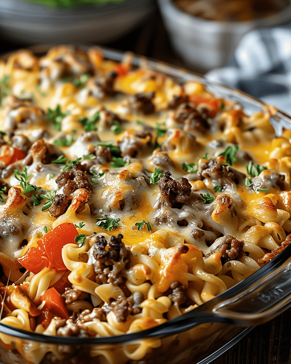 Hamburger Supreme Casserole