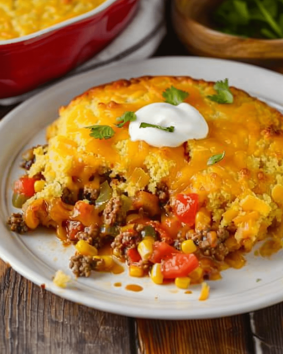 Mexican Cornbread Casserole