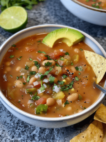 Mexican Pinto Bean Soup