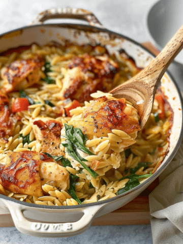 Monterey Chicken One-Pan Orzo