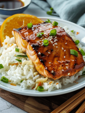 Orange Teriyaki Salmon