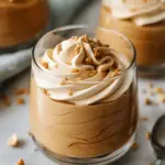 Peanut Butter Mousse with Crunchy Peanuts