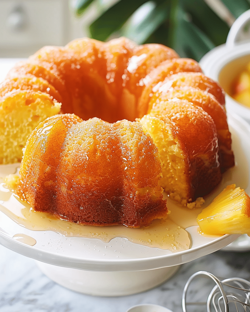 Pineapple Juice Cake