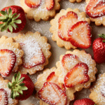 Strawberry Shortbread Cookies