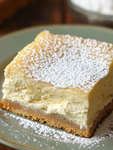 Vanilla Custard Cream Squares