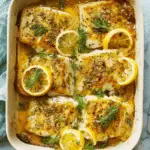 Baked Cod with Lemon and Herbs