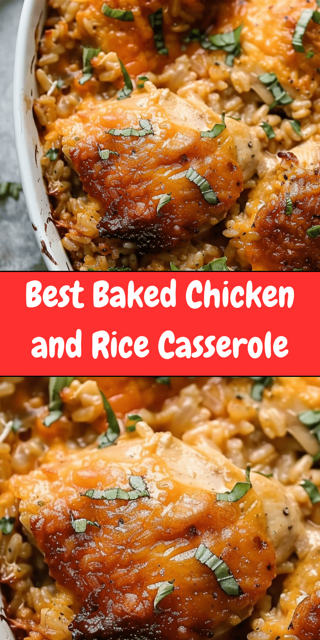 Chicken In Rice Recipe Best Baked Chicken and Rice Casserole | Cheryl's Cooking