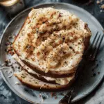 Cheesy Garlic Bread Shrimp Grilled Cheese
