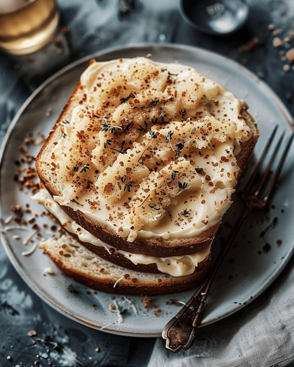 Cheesy Garlic Bread Shrimp Grilled Cheese