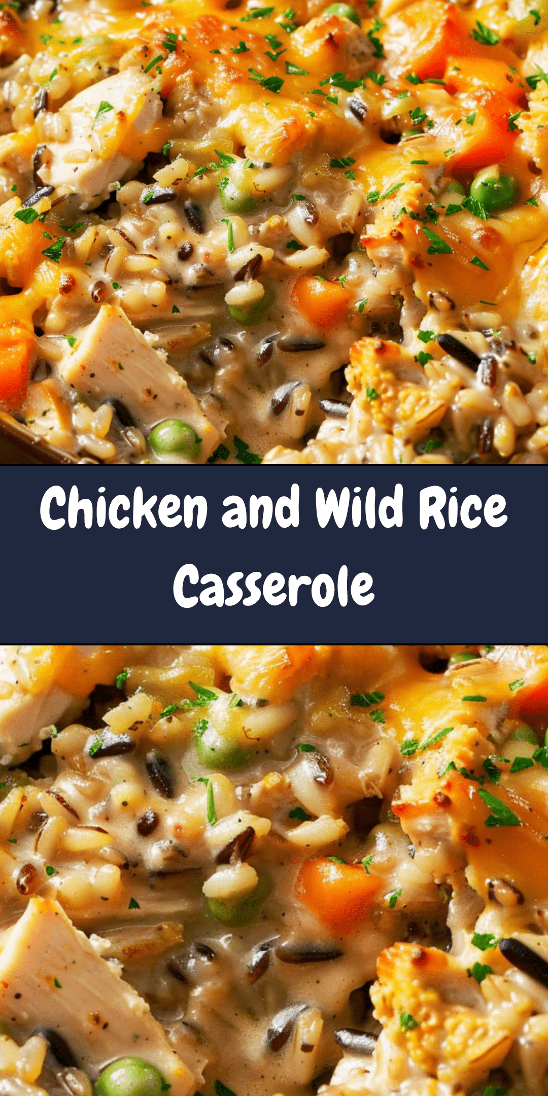 Chicken and Wild Rice Casserole | Cheryl's Cooking